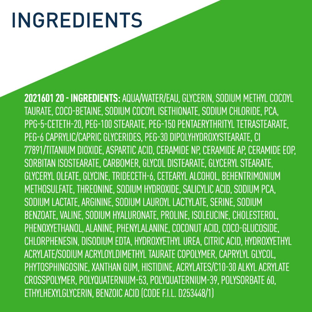 CeraVe Hydrating Cream to Foam Cleanser