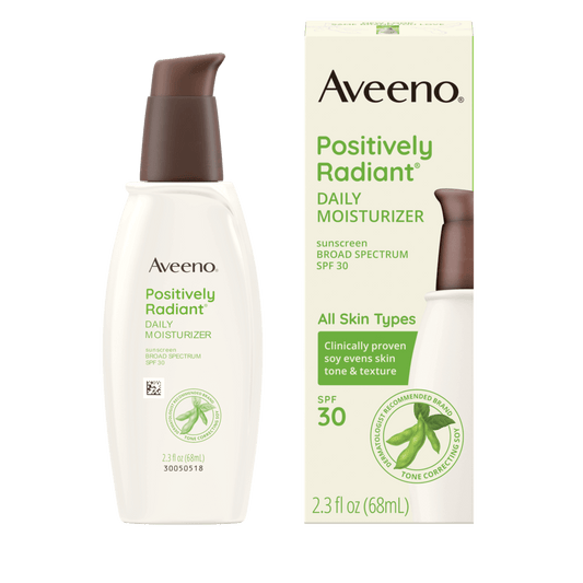 Aveeno Positively Radiant Daily Moisturizer with SPF 30
