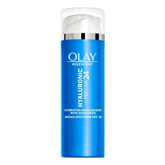 Olay Hyaluronic + Peptide 24 Face Moisturizer SPF 30