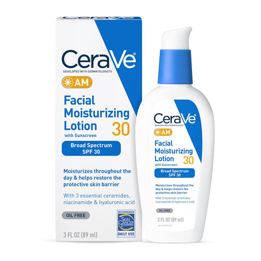CeraVe AM Facial Moisturizing Lotion SPF 30 3oz