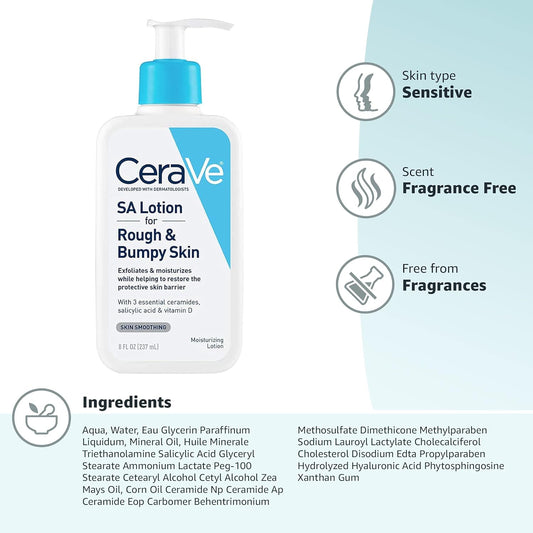 CeraVe SA Lotion for Rough & Bumpy Skin