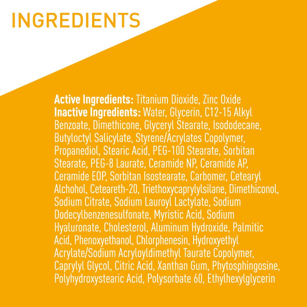 CeraVe Hydrating Mineral Sunscreen SPF 30 Body Lotion