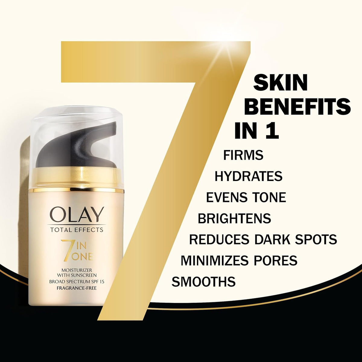 Olay Total Effects 7 in One Moisturizer With SPF 15 Fragrance Free