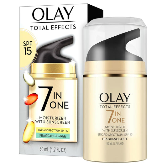 Olay Total Effects 7 in One Moisturizer With SPF 15 Fragrance Free