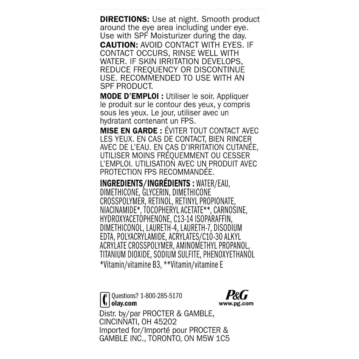 Olay Retinol 24 Eye Cream
