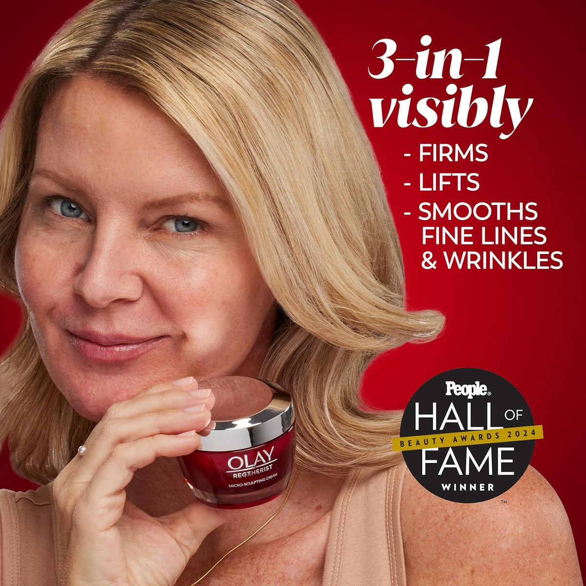 Olay Regenerist Micro-Sculpting Cream Moisturizer Fragrance Free