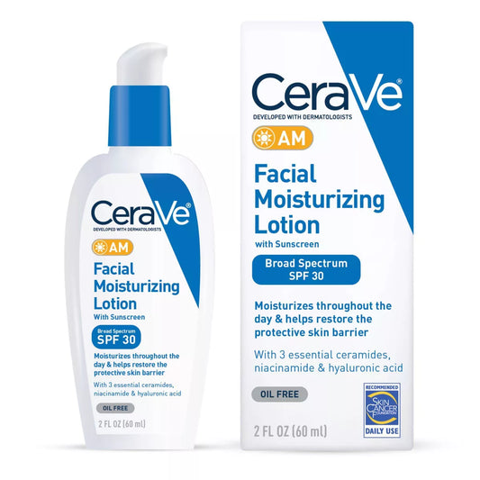 CeraVe AM Facial Moisturizing Lotion SPF 30 2oz