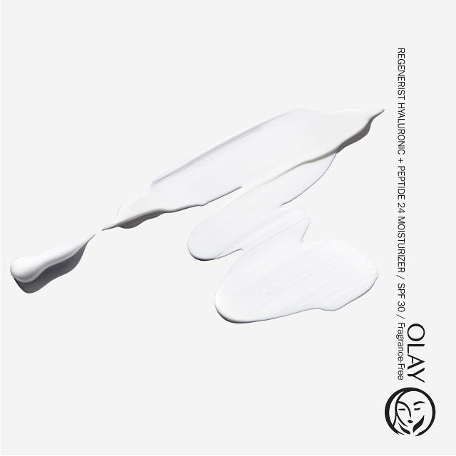 Olay Hyaluronic + Peptide 24 Face Moisturizer SPF 30