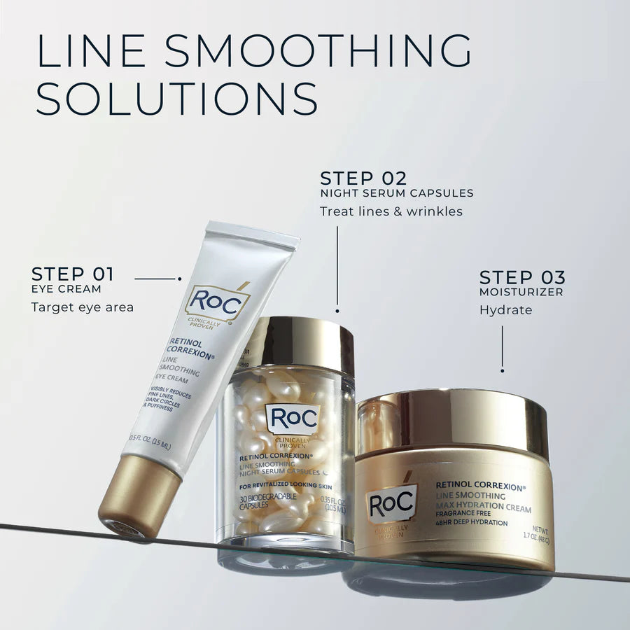 ROC RETINOL CORREXION Line Smoothing Night Serum Capsules