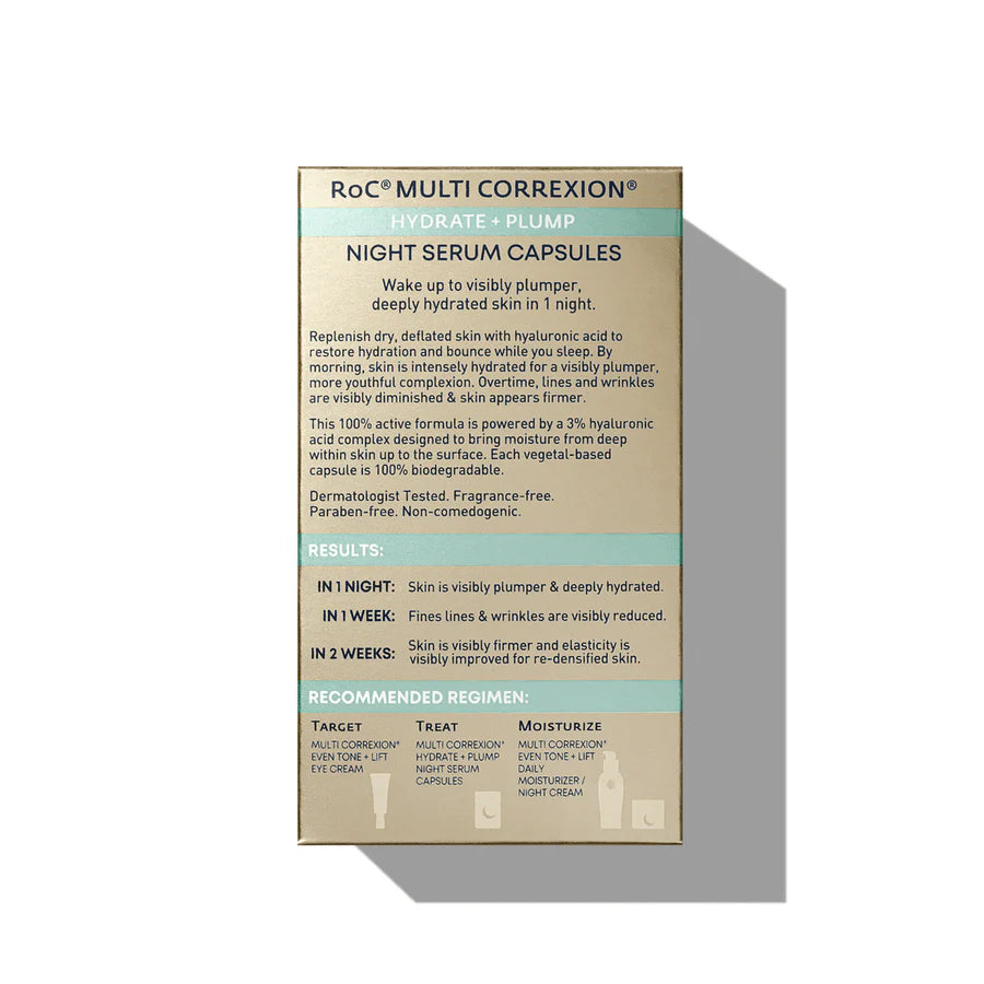 ROC MULTI CORREXION Hydrate + Plump Serum Capsules