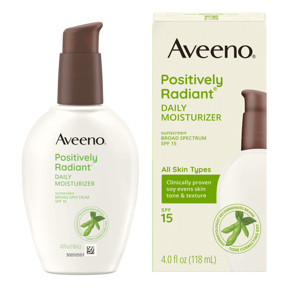 Aveeno Positively Radiant Daily Moisturizer SPF 15