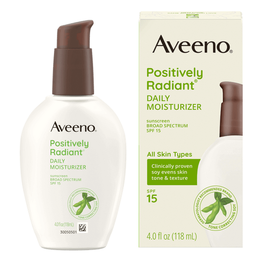 Aveeno Positively Radiant Daily Moisturizer SPF 15