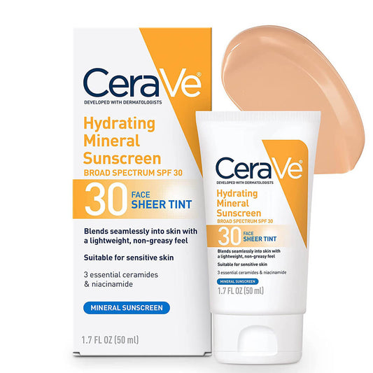 CeraVe Hydrating Mineral Sheer Tint Face SPF 30